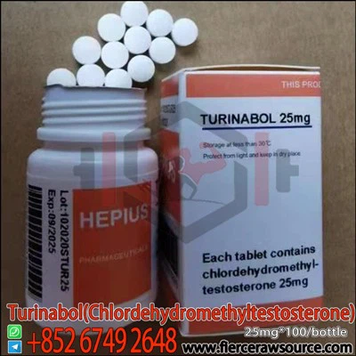 HEPIUS Turinabol(Chlordehydromethyltestosterone) 25mg CAS:2446-23-3